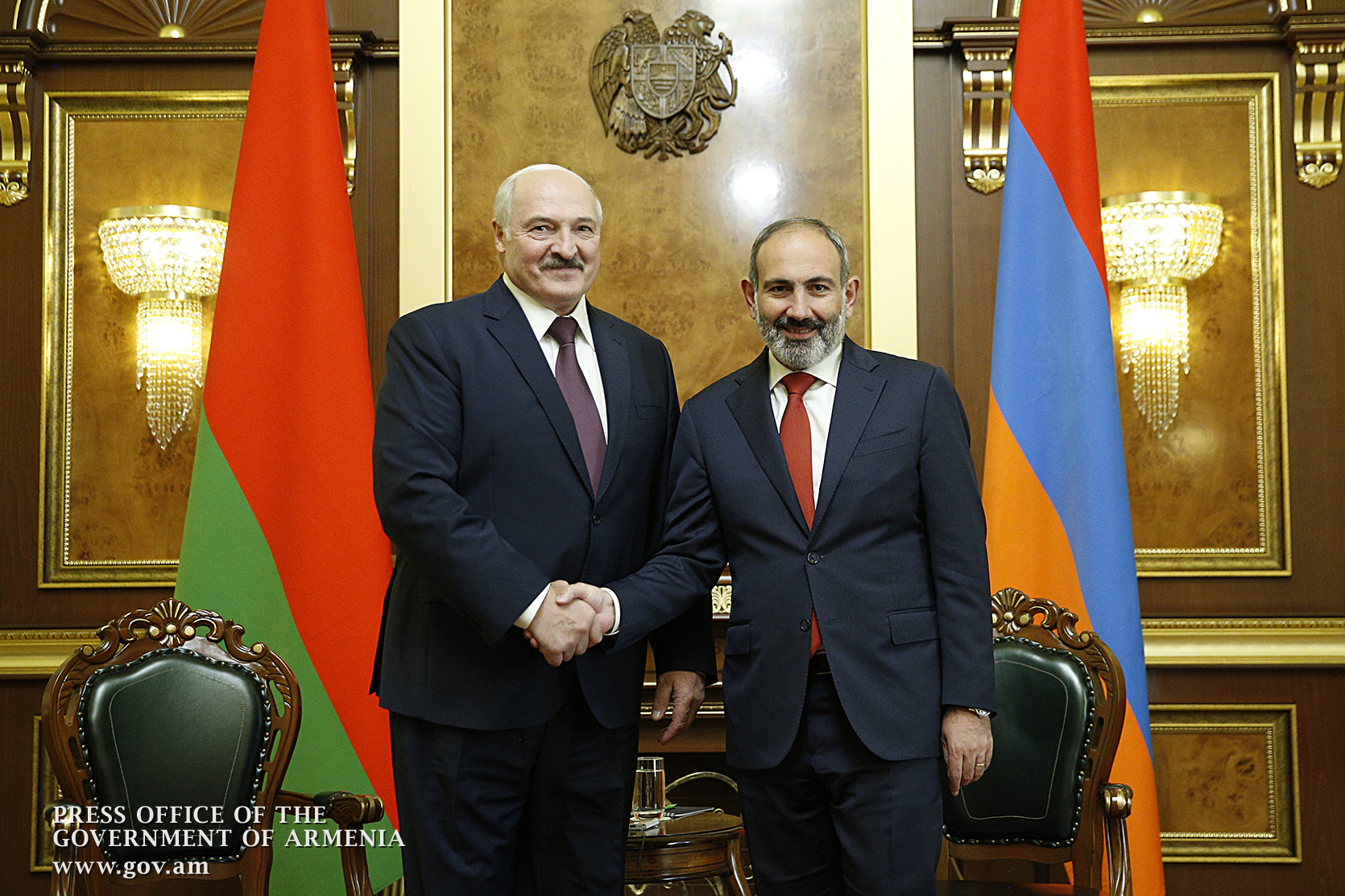 Նիկոլ Փաշինյանը շնորհավորական ուղերձ է հղել Ալեքսանդր Լուկաշենկոյին Անկախության օրվա առթիվ