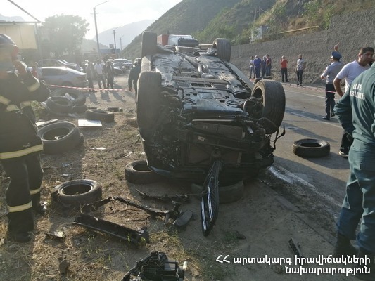 Վթար Կապանի թունելի մոտ․ կա 3 տուժած