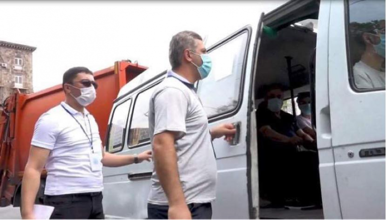 Նոր Նորքում՝ տրանսպորտային միջոցներում, հայտնաբերվել են խախտումներ