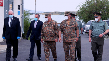 Բրիտանական դեսպանատունը ՀՀ պաշտպանության նախարարությանը տրամադրել է անհատական պաշտպանիչ միջոցներ