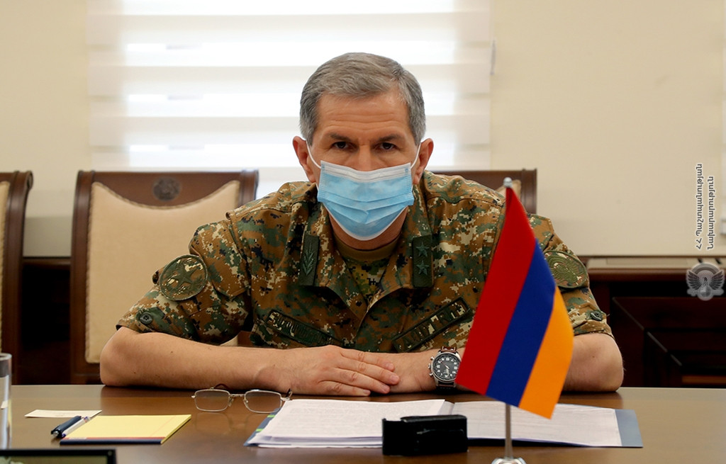 ՀՀ ԶՈՒ ԳՇ պետն ընդունել է ԱՄՆ դեսպանին