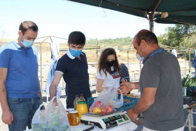 Կասյանի նախկին գյուղմթերքի շուկան վերաբացվել է նոր վայրում