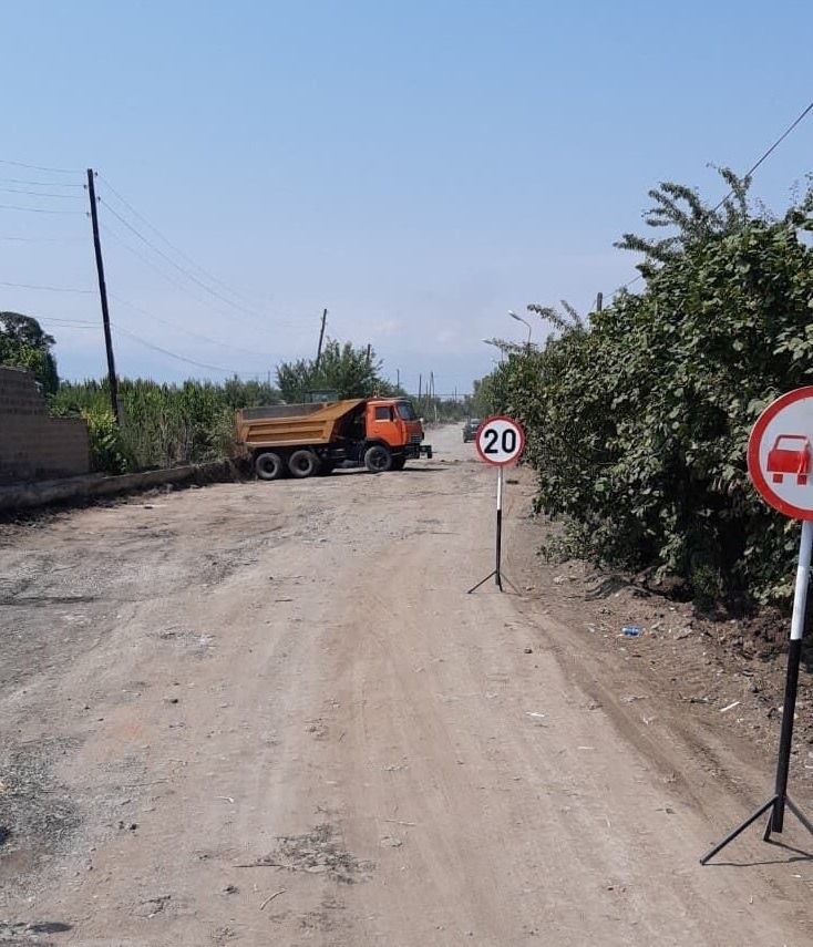 Հիմնանորոգվում է Արմավիր գյուղական համայնքից մինչև Նոր Կեսարիա ճանապարհը