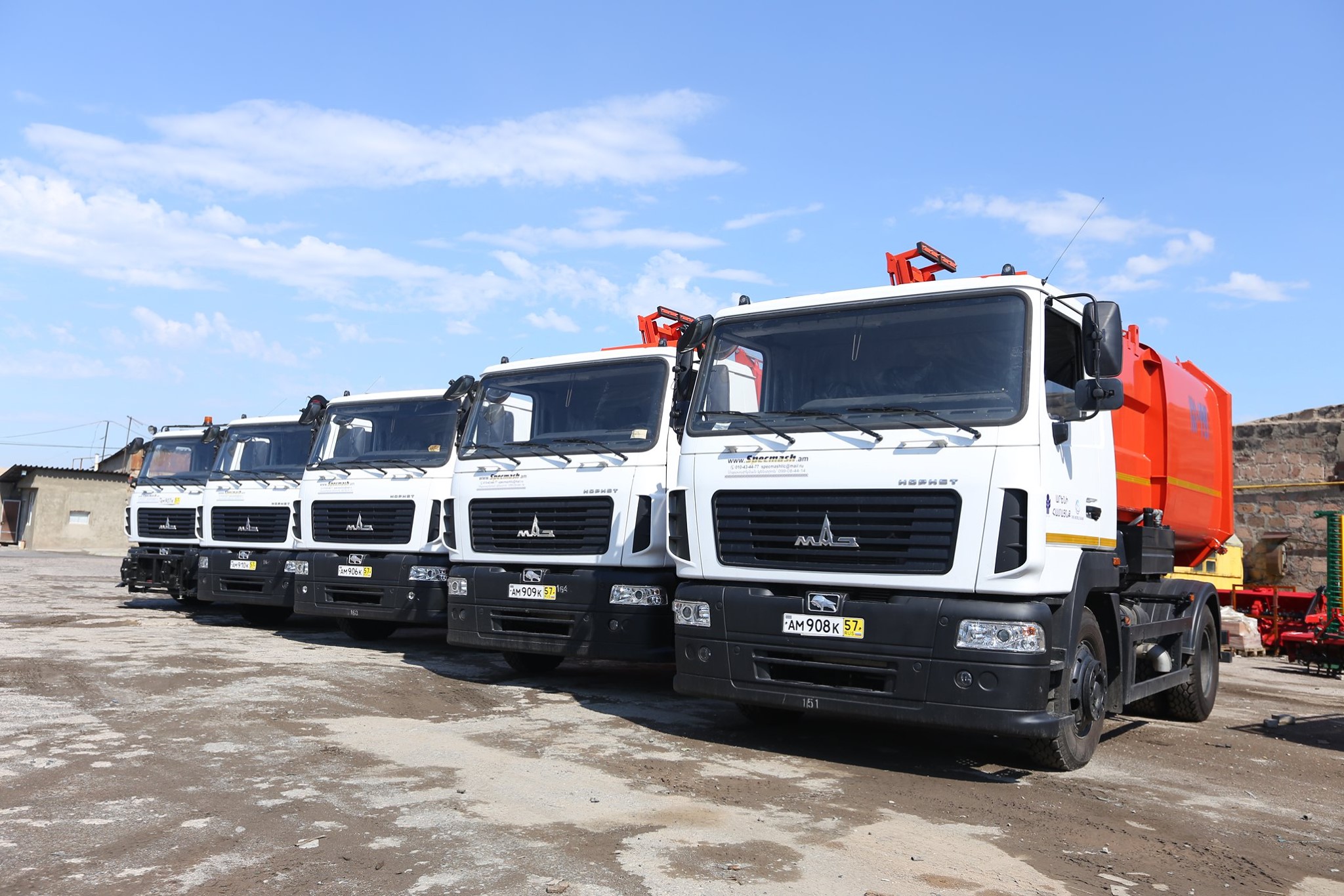 Եվս 172 միլիոն դրամի տեխնիկա` խոշորացված համայնքներին