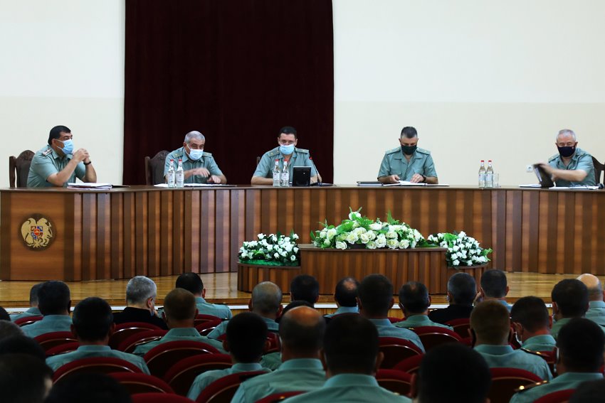 ՊԲ-ի բոլոր միավորումները առաջադրված խնդիրները կատարել են անհրաժեշտ մակարդակով. Տեղի է ունեցել ՊԲ ռազմական խորհրդի նիստ