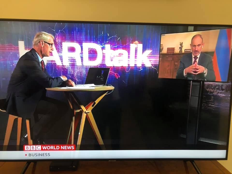 BBC-ի «Hard talk» հաղորդման այսօրվա հյուրն եմ․ Փաշինյան