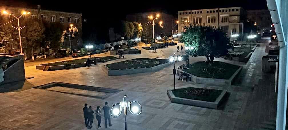 Վանաձորի վերականգնված ճարտարապետական տեսքը` արդեն ավարտված գիշերային լուսավորությամբ