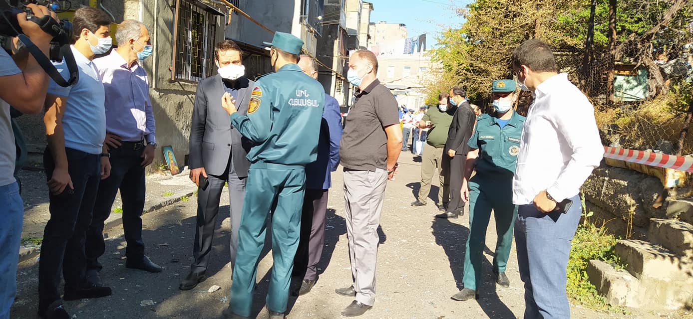 Պայթյունից տուժած բնակիչները կապահովվեն ժամանակավոր կացարաններով․ Հայկ Մարության