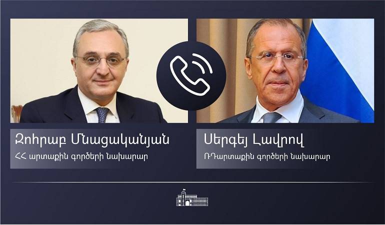 Զոհրաբ Մնացականյանը և Լավրովը քննարկել են հուլիսյան մարտերից հետո տարածաշրջանային զարգացումները