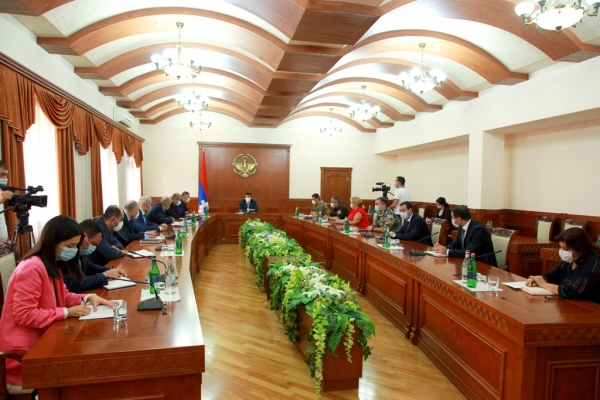 Քննարկվել է Արցախում կրթական գործընթացի մեկնարկի հարցը