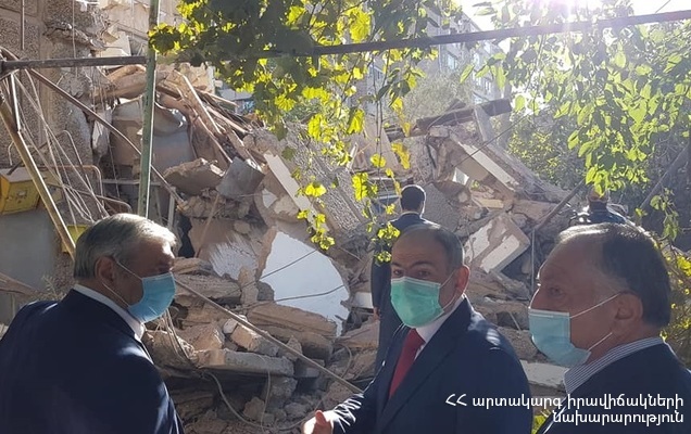Զեյթունում պայթյունի հետևանքով տուժածներից մեկի վիճակը միջին ծանրության է, մյուսինը՝ ծայրահեղ ծանր. ԱԻՆ