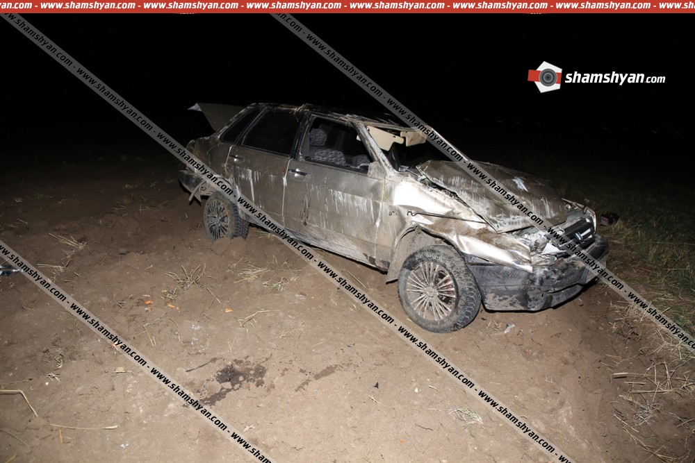 Լոռու մարզում բախվել են Mercedes-ն ու Lada-ն, վերջինը գլխիվայր հայտնվել է դաշտում. կա զոհ