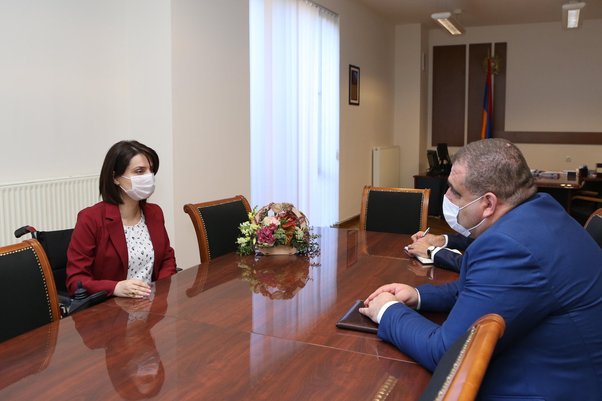 Զարուհի Բաթոյանն Արցախի գործընկերոջ հետ քննարկել է սոցիալական ոլորտի բարեփոխումների ծրագրերը