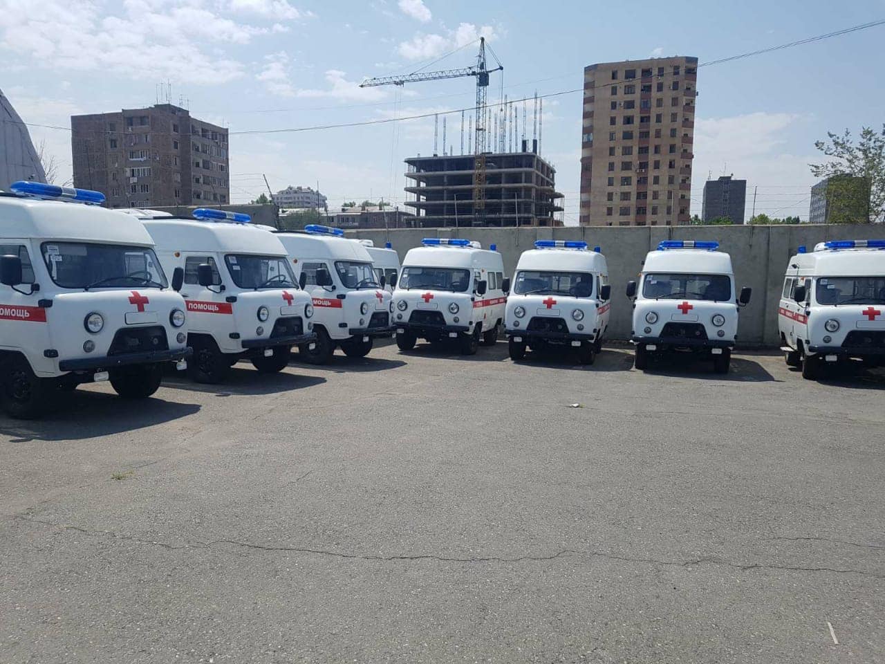 «ՈւԱԶ» տեսակի ամենագնաց 21 ավտոմեքենա է նվիրաբերվելու մարզերի ԲԿ-ներին