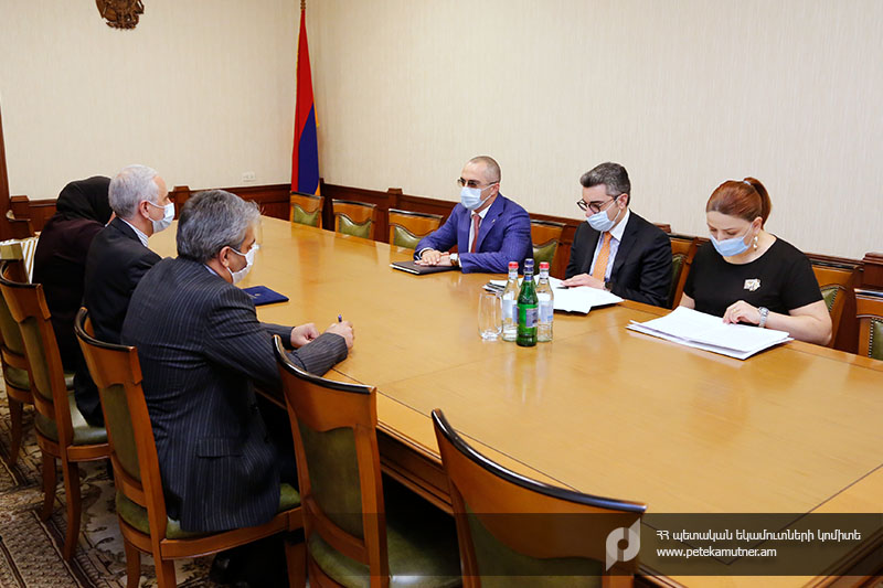ՊԵԿ նախագահն ընդունել է ՀՀ-ում ԻԻՀ արտակարգ և լիազոր դեսպանին. քննարկվել են երկկողմ համագործակցության հեռանկարները