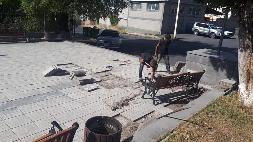 Բարեկարգման աշխատանքներ՝ Դավթաշենում