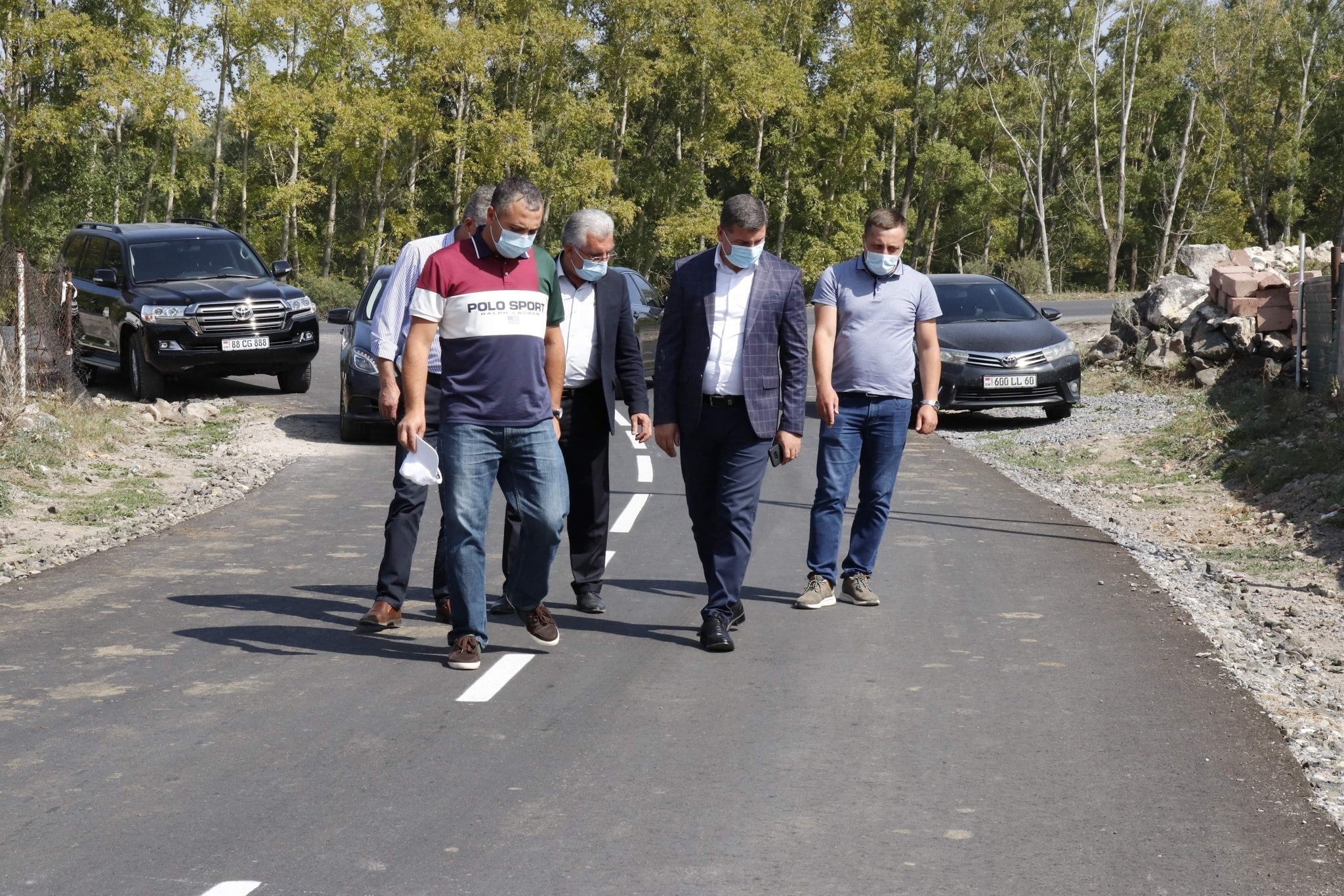 Գնել Սանոսյանն այցելել է Լիճք համայնք, դիտարկել կատարված ասֆալտապատման աշխատանքները