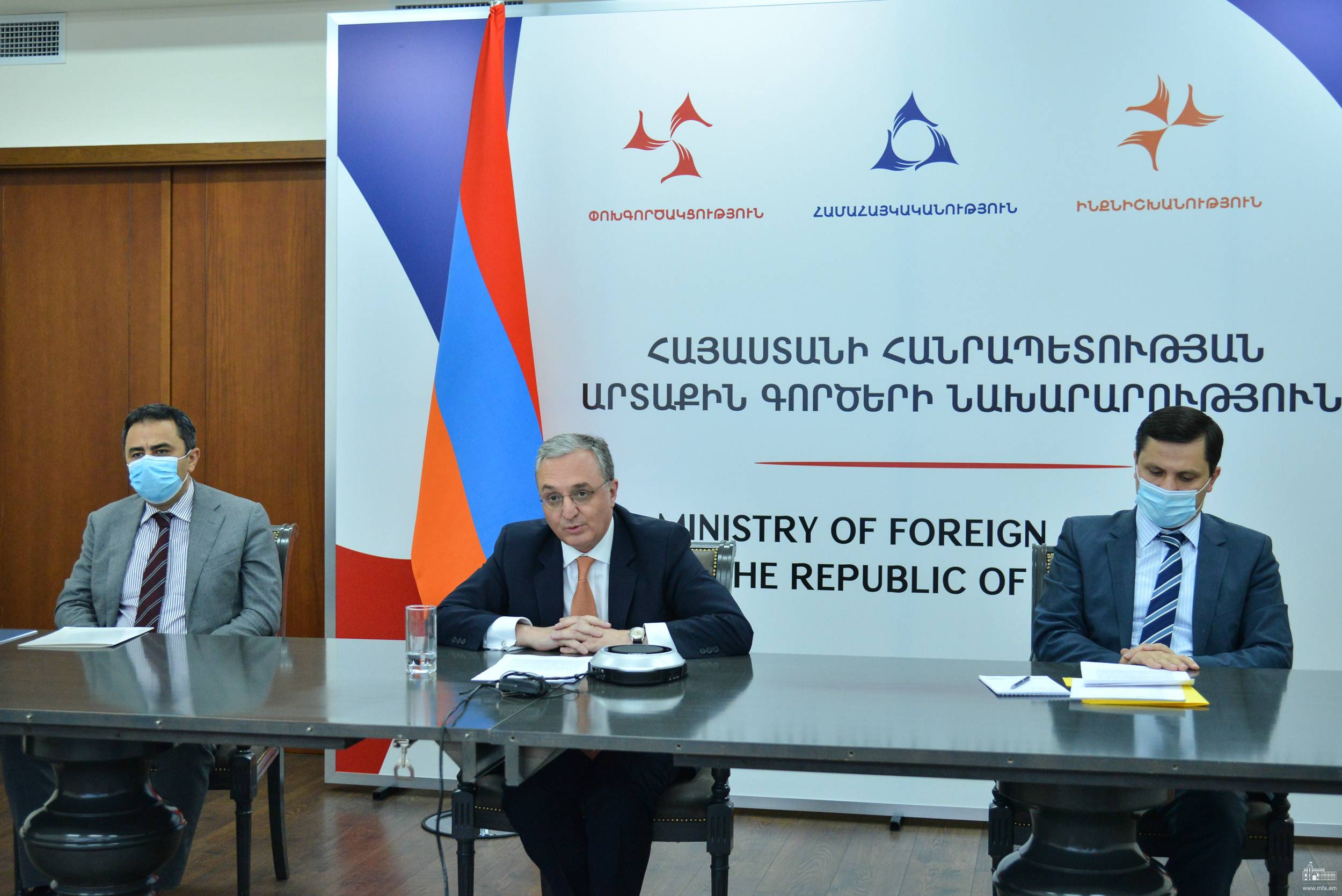 Մտահոգված ենք ատելության խոսքի աճով, ինչը հատկապես դրսևորվեց առողջապահական այս ճգնաժամի շրջանում. ՀՀ ԱԳ նախարար