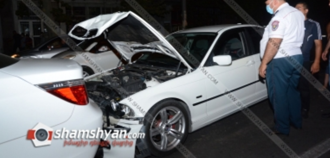 Երևանում բախվել են 2 BMW, Toyota և Volkswagen ավտոմեքենաները. կան վիրավորներ