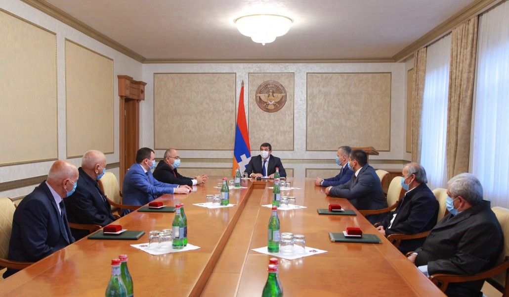 Արցախի նախագահը պարգևատրել է մարզական ոլորտի ներկայացուցիչների
