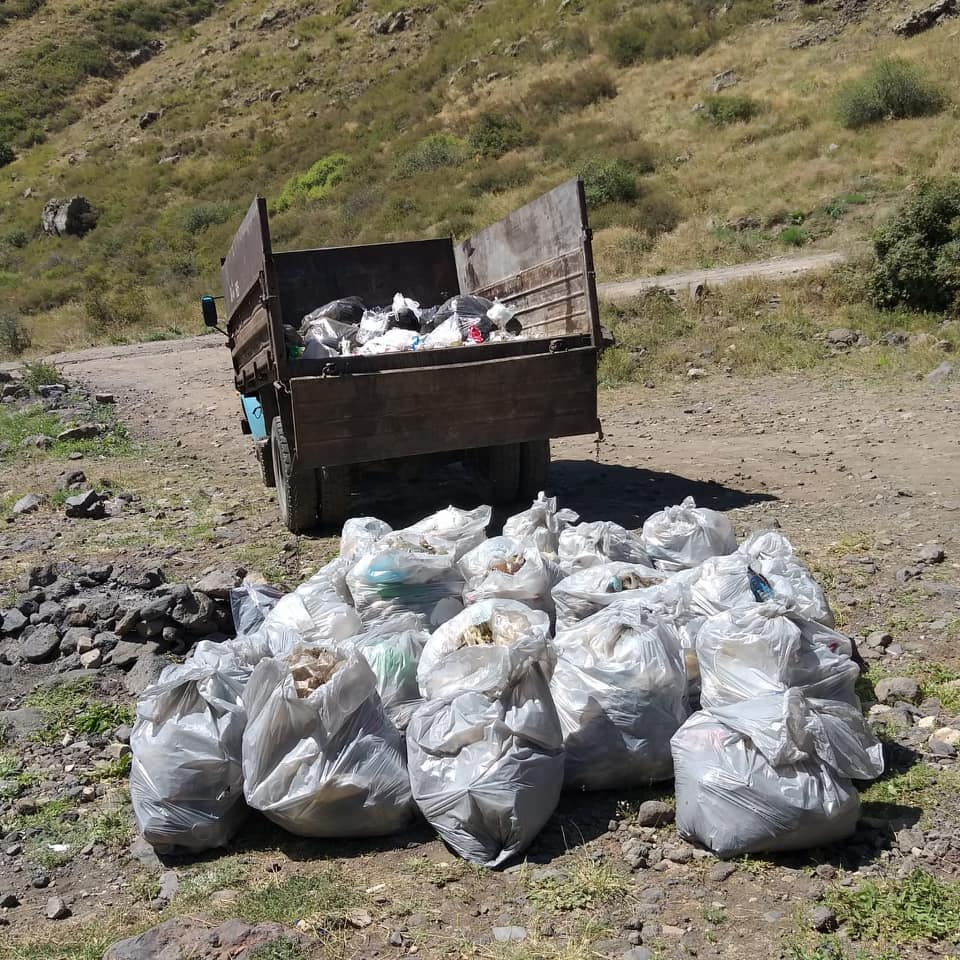 Ծաղկեվանքի հարակից տարածքն ամբողջությամբ մաքրվել է