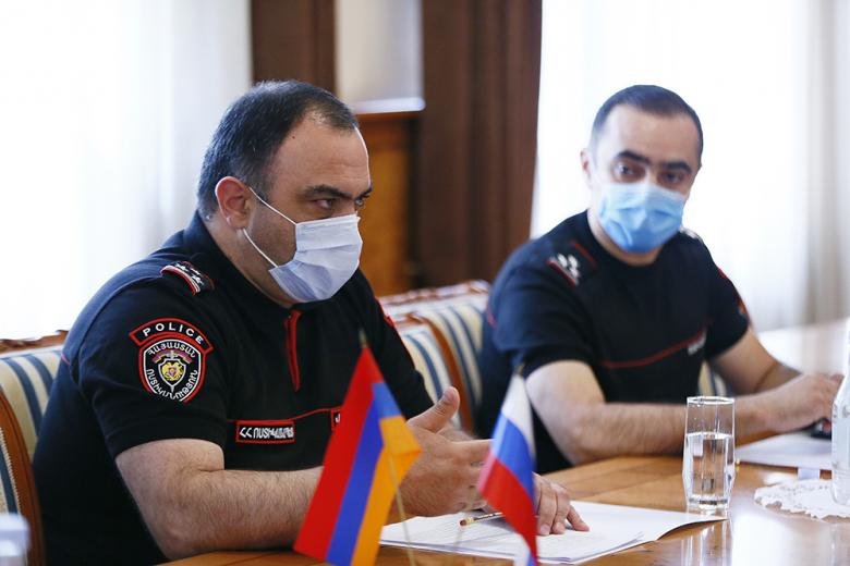 Ոստիկանության պետն ընդունել է ՀՀ-ում ՌԴ արտակարգ և լիազոր դեսպանին