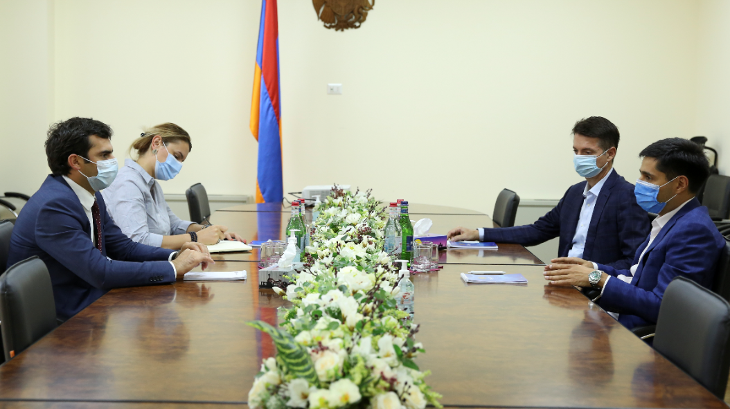 Հակոբ Արշակյանը հանդիպում է ունեցել ԱՏՁՄ միության նորանշանակ տնօրենի հետ