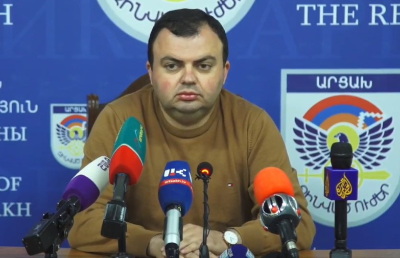 Արցախի նախագահի խոսնակ Վահրամ Պողոսյանի ճեպազրույցը
