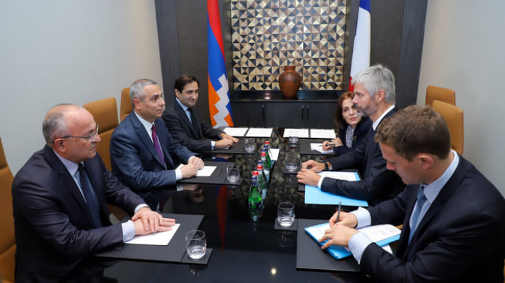 Արցախի ԱԳՆ-ի երախտիքի խոսքը՝ Ֆրանսիայի Օվերն-Ռոն-Ալպ շրջանային խորհրդի տրամադրած 100 հազար եվրոյի մարդասիրական օգնության համար