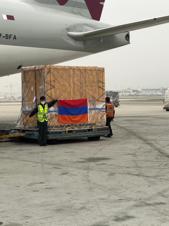 Լոս Անջելեսից Հայաստան է ուղևորվել ամերիկահայերի հավաքած մարդասիրական բեռը տեղափոխող «Քաթար էյրվեյզի» ինքնաթիռը