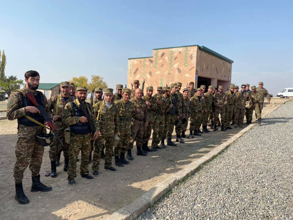 Պահեստազորի պարապմունքները շարունակվում են