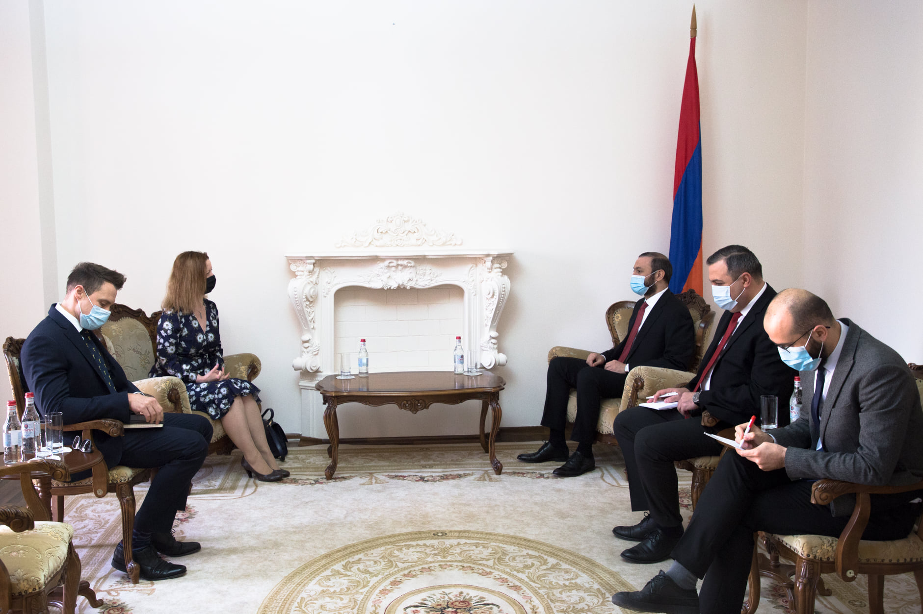 ՀՀ ԱԽ քարտուղարն ընդունել է Հայաստանում ՄԹ գործերի ժամանակավոր հավատարմատար Հելեն Ֆեյզիին