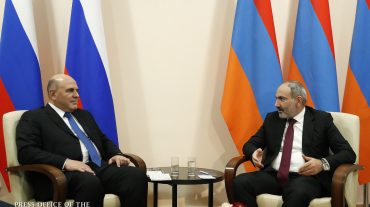 Երևանում կայացել է Նիկոլ Փաշինյանի և Միխայիլ Միշուստինի հանդիպումը