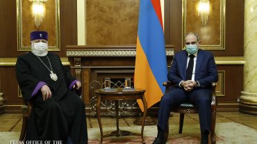 Վարչապետ Փաշինյանը հանդիպում է ունեցել Ամենայն Հայոց Կաթողիկոսի հետ