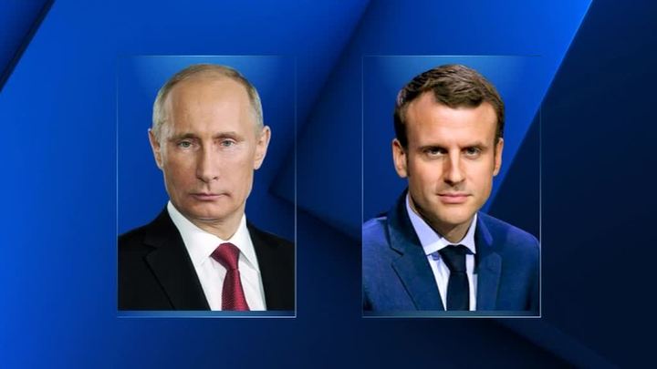Մակրոնն ու Պուտինը քննարկել են ԼՂ հակամարտության գոտում ստեղծված իրավիճակն ու խնդրի կարգավորմանն ուղղված քայլերը