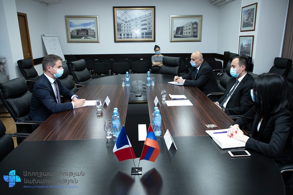 Ֆրանսիայի կառավարությանը՝ համապատասխան աջակցություն կցուցաբերի Հայաստանի առողջապահության համակարգին