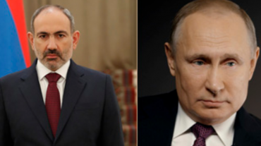 Վարչապետը հեռախոսազրույց է ունեցել Վլադիմիր Պուտինի հետ