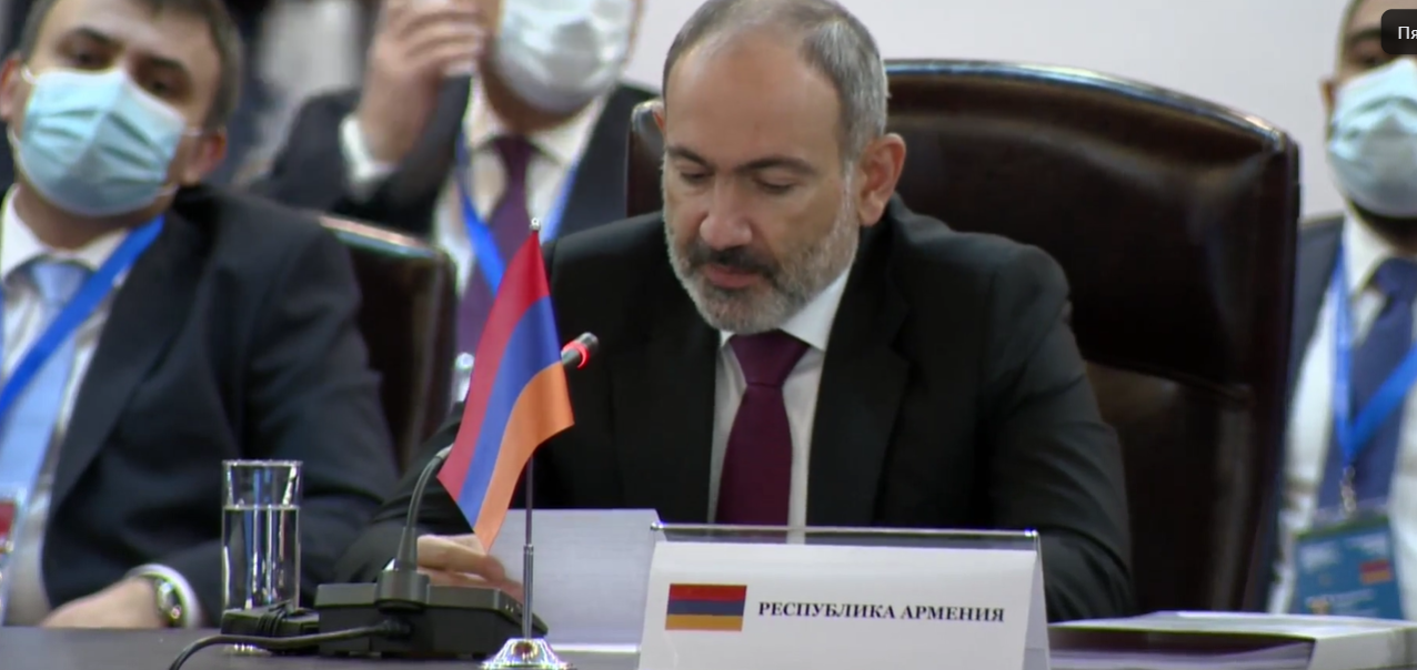 Իմ խոսքը Եվրասիական միջկառավարական խորհրդի ընդլայնված կազմով նիստին․ Փաշինյան