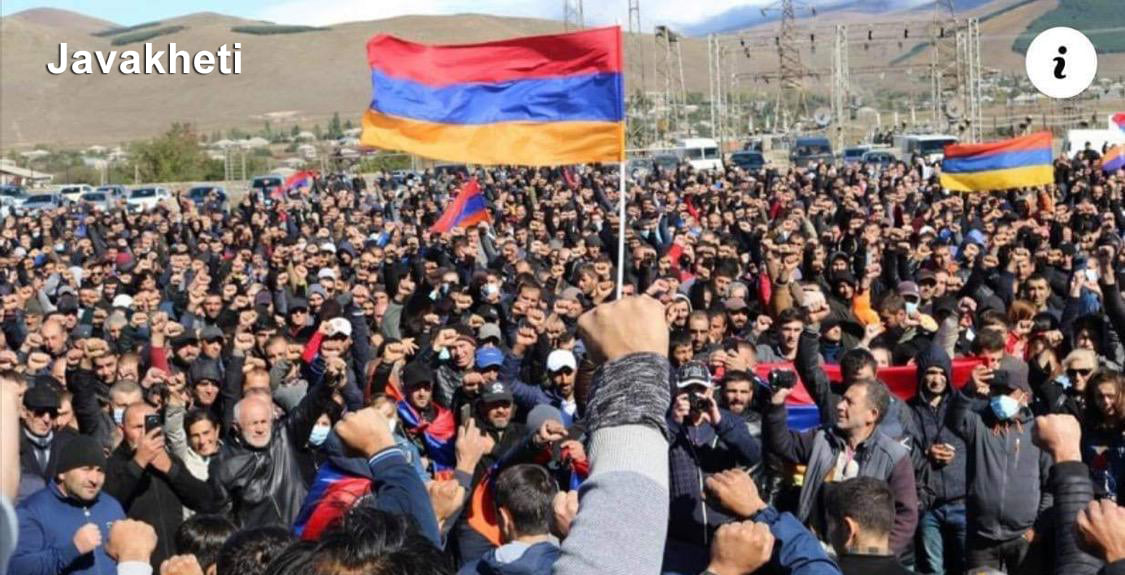 Փաշինյանը Ջավախքում ցույցից լուսանկար է հրապարակել