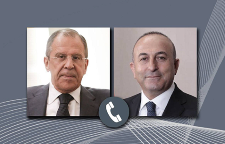 Սերգեյ Լավրովը և Մևլութ Չավուշօղլուն հեռախոսազրույց են ունեցել ԼՂ հակամարտության գոտում տիրող իրավիճակի վերաբերյալ