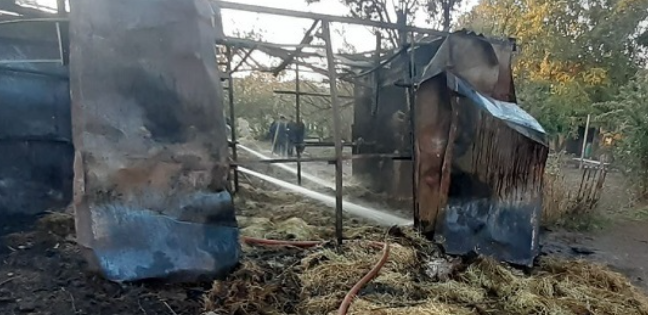 Պեմզաշեն գյուղում հրդեհ է բռնկվել