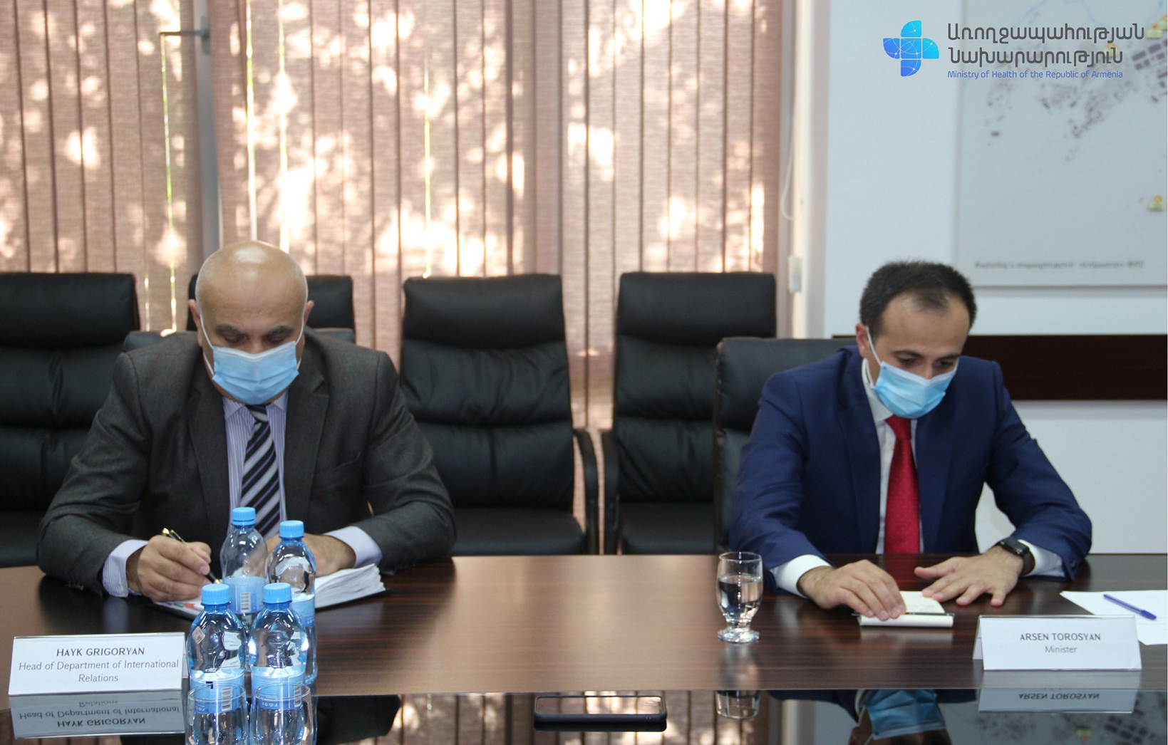 Արսեն Թորոսյանը հանդիպել է ՀՀ-ում Գերմանիայի դեսպանին