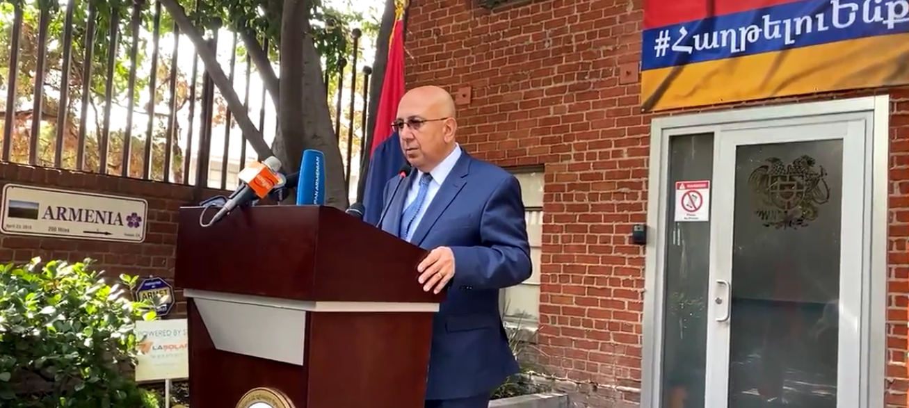 Լոս Անջելեսում ՀՀ գլխավոր հյուպատոս, դեսպան Արմեն Բայբուրդյանի մամուլի ասուլիսը