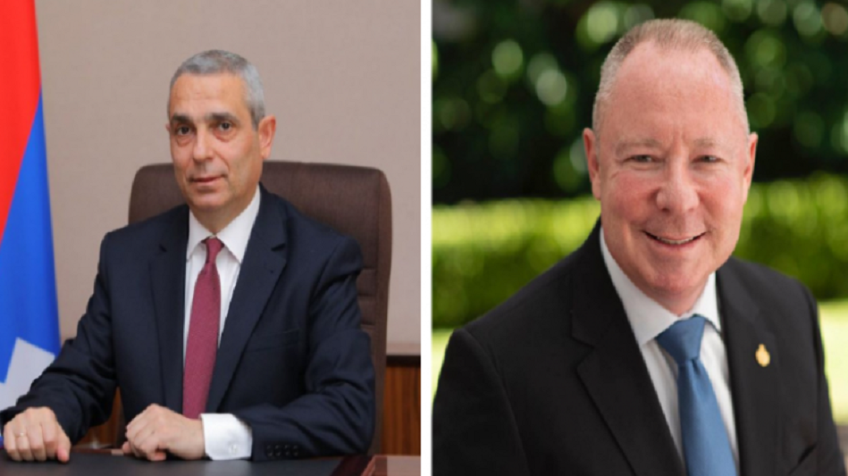 Արցախի ԱԳՆ ղեկավար Մասիս Մայիլյանը շնորհակալական նամակ է հղել Ավստրալիայի Նոր Հարավային Ուելս նահանգի խորհրդարանի պատգամավոր Հյու ՄքԴերմոթին