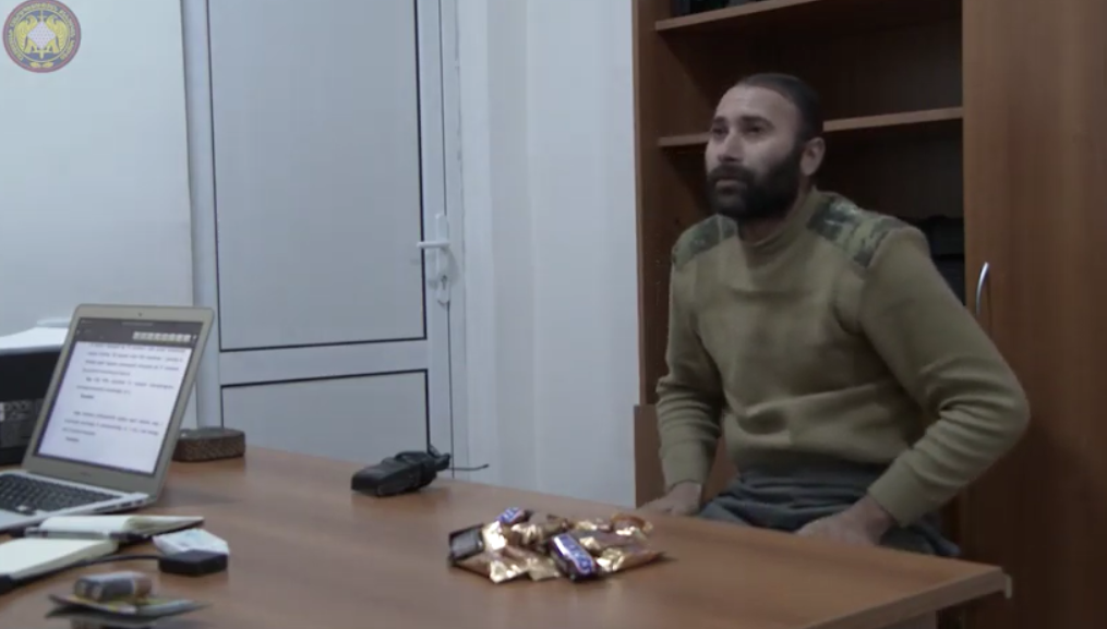 Քննչական կոմիտեն հրապարակել է ռազմագերի Էմին Բախշալիևի հարցաքննության տեսանյութը