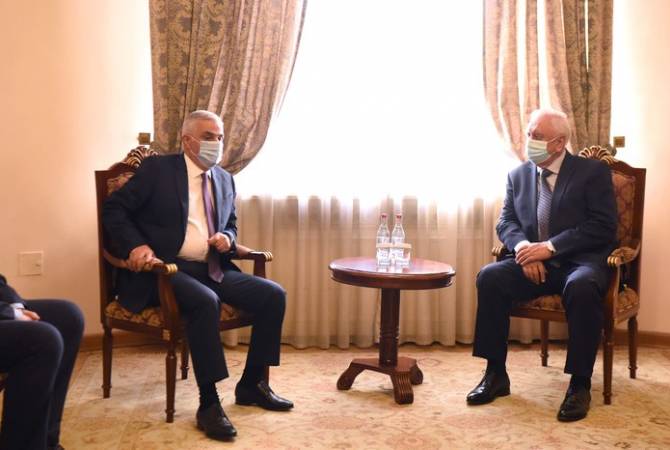 Փոխվարչապետ Մհեր Գրիգորյանն ընդունել է ԵՏՀ Կոլեգիայի նախագահին և անդամներին