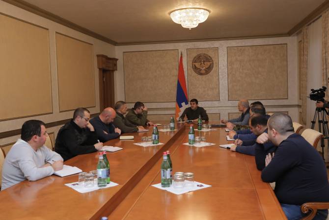 ԱՀ նախագահը խորհրդակցություն է անցկացրել սոցիալական և ենթակառուցվածքների վերականգնման խնդիրներով