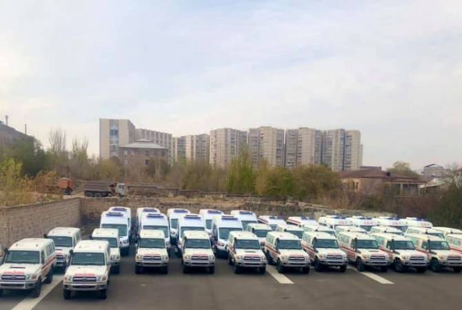 Առողջապահության նախարարությունը ձեռք է բերել 30 շտապօգնության ամենագնաց մեքենա
