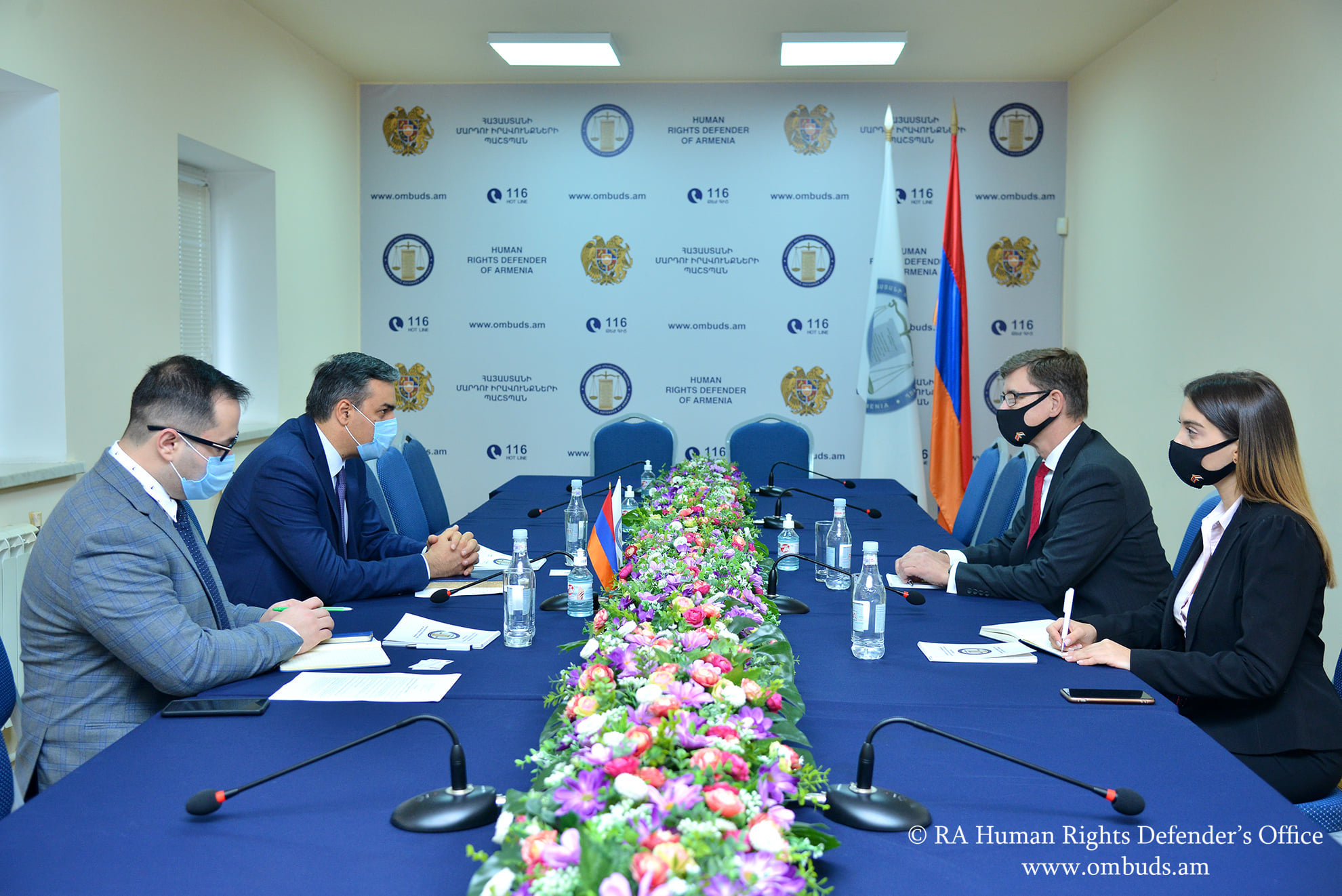 Թաթոյանը ՀՀ-ում Նիդերլանդների դեսպանին է ներկայացրել Ադրբեջանի կողմից խաղաղ բնակչությանը պատճառված վնասները
