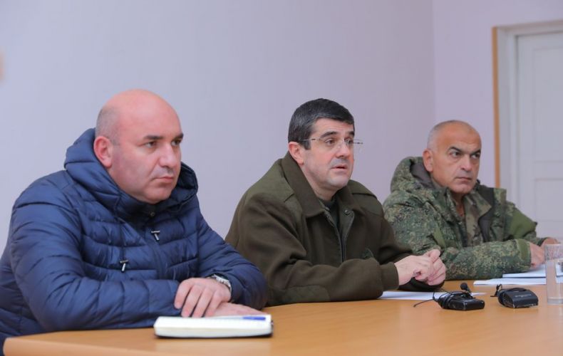 Արայիկ Հարությունյանն Ասկերանում աշխատանքային ընդլայնված խորհրդակցություն է անցկացրել